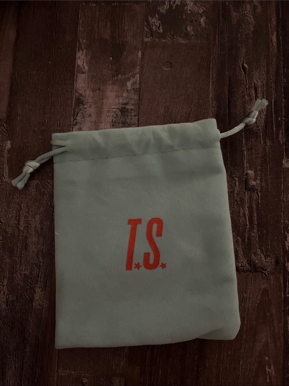 Taylor Swift TS Life of a Showgirl Light Green Drawstring Pouch